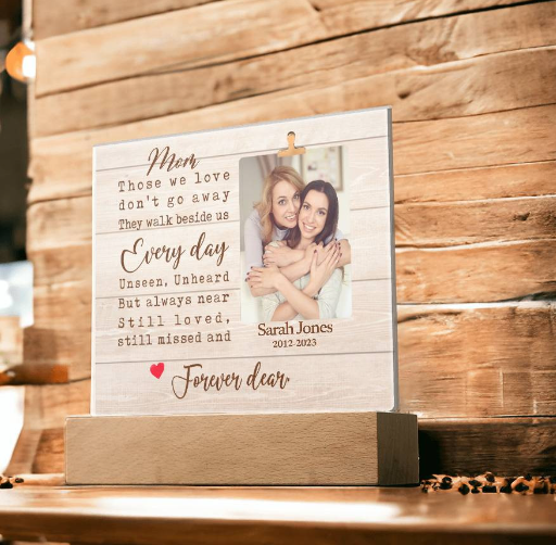 Personalized Mom In Remembrance Ornament