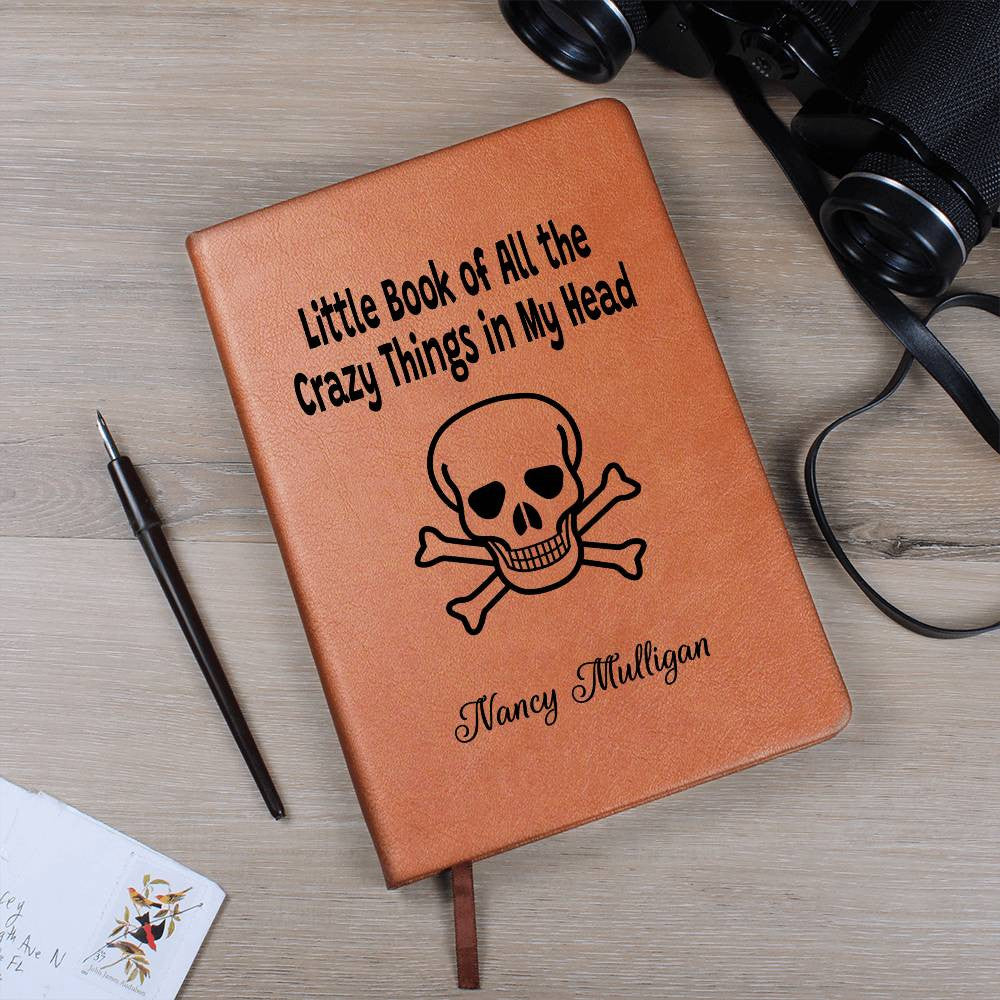 Personalized Skull Depression Journal