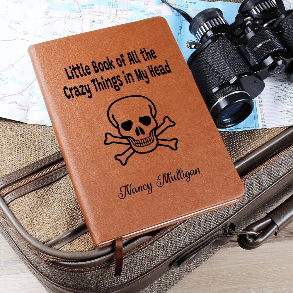 Personalized Skull Depression Journal