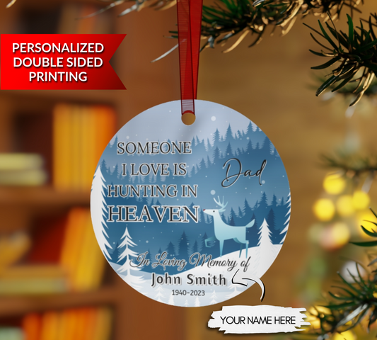 Dad Remembrance Ornament Gift