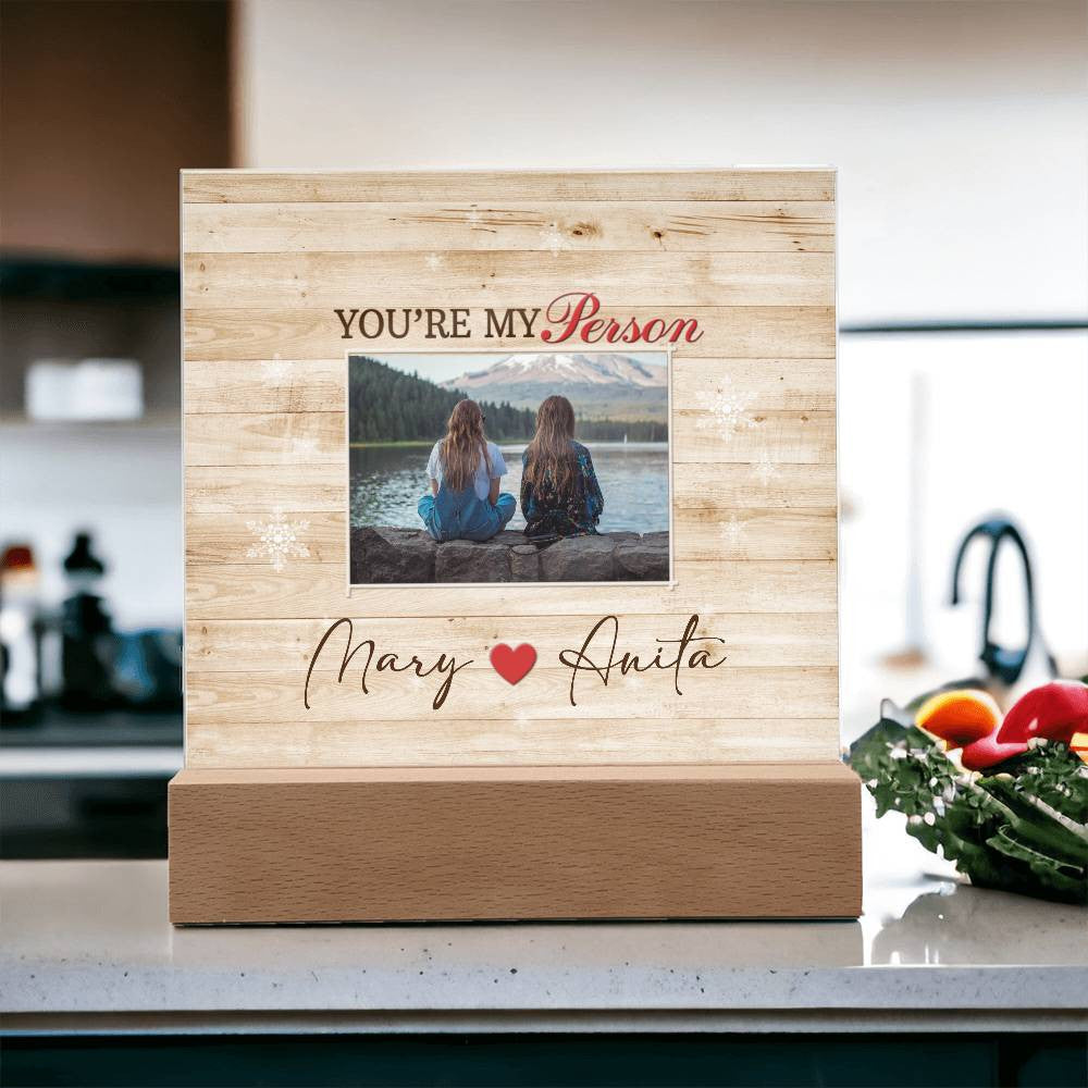 You're My Person Square Plaque