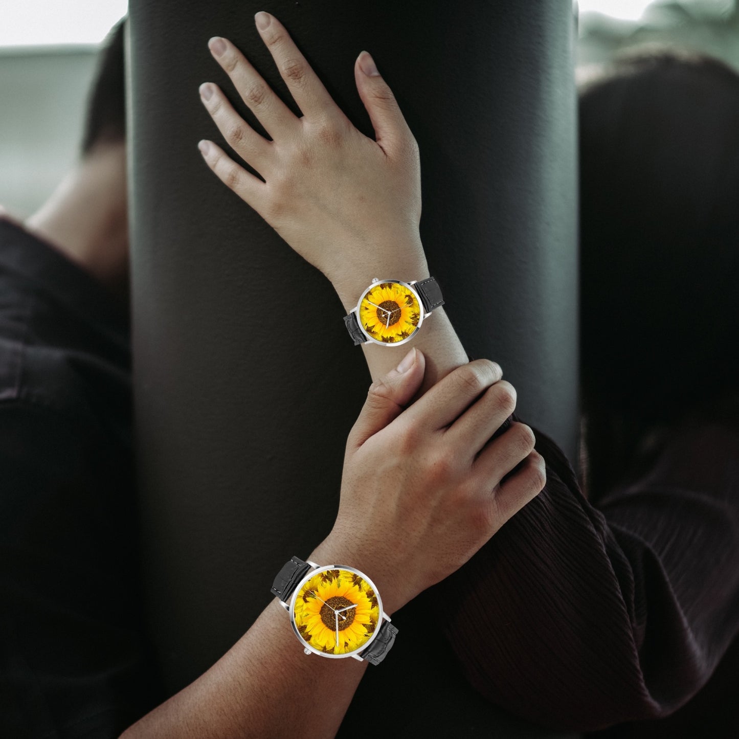 Instafamous Quartz Sunflower Watch