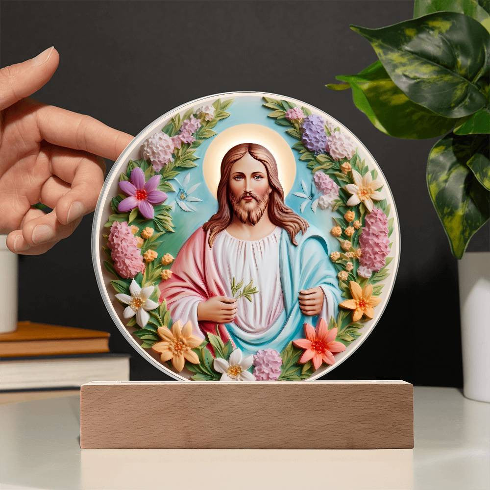 Jesus is King Acrylic Plaque
