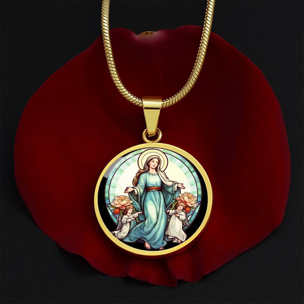 Virgin Mary Necklace