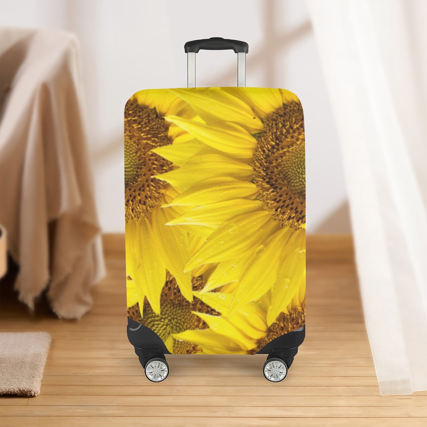 Sunflower Luggage Cover (ONLY COVER)
