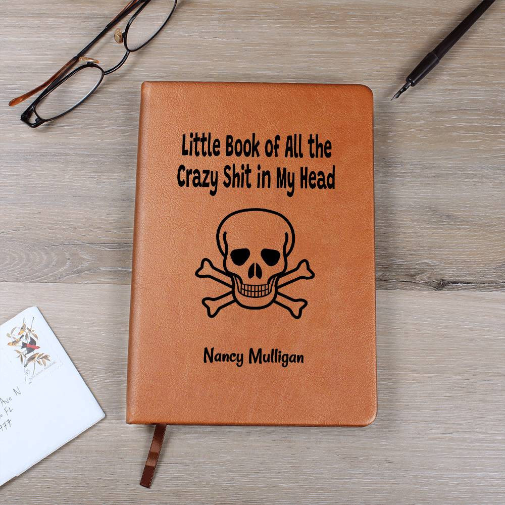 Personalized Skull Depression Journal