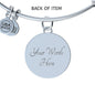 Dog Mom | Forever in My Heart | Personalized Circle Adjustable Luxury Bangle