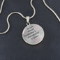 Grandmother & Granddaughter | The Love | Circle Luxury Necklace