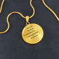 Grandmother & Granddaughter | The Love | Circle Luxury Necklace