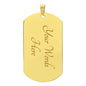 It's Not About Guns | Dog Tags
