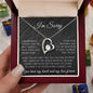 I'm Sorry | Black Sparkle-I Never Meant To | Forever Love Necklace