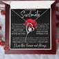To My Beautiful Soulmate | The Best Rose | Forever Love Necklace