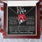To My Wife | The Best Rose | Forever Love Necklace