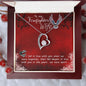 To My Firefighter Wife | I Fell in Love | Forever Love Necklace