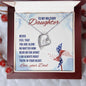 To My Military Daughter | NEVER FEEL | Forever Love Necklace
