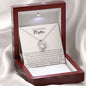 To My Beautiful Mom | When I Was Little | Forever Love Necklace