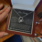 I'm Sorry | Black Sparkle-I Never Meant To | Forever Love Necklace