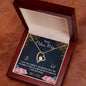 To My Police Wife | I Love You | Forever Love Necklace