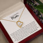 To My Beautiful Mom | When I Was Little | Forever Love Necklace