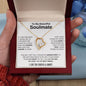 To My Soulmate | Missing Piece Gray | Forever Love Necklace