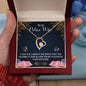 To My Police Wife | I Love You | Forever Love Necklace