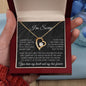 I'm Sorry | Black Sparkle-I Never Meant To | Forever Love Necklace