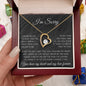 I'm Sorry | Black Sparkle-I Never Meant To | Forever Love Necklace