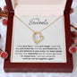 To My Soulmate | I Miss Your Face | Forever Love Necklace