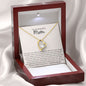 To My Beautiful Mom | When I Was Little | Forever Love Necklace
