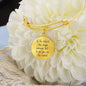 You Are the World | Personalized Circle Adjustable Luxury Bangle