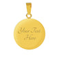 You Are the World | Personalized Circle Adjustable Luxury Bangle
