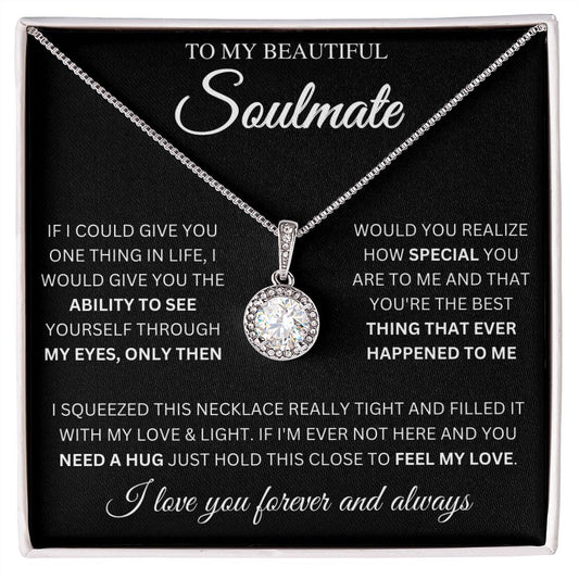 To My Beautiful Soulmate | The Best | Eternal Hope Necklace