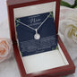 To My Beautiful Mom | When I Was Little | Eternal Hope Necklace