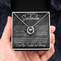 To My Beautiful Soulmate | The Best | Lucky in Love Necklace