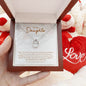 To My Daughter | In My Eyes | Lucky in Love Necklace