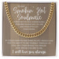 To My Stunning Smokin' Hot Soulmate | Soft Wood King | Cuban Link Chain