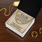 TO MY SON | NEVER ALONE | CUBAN LINK CHAIN
