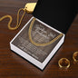 To My Stunning Smokin' Hot Soulmate | Wooden Panel King | Cuban Link Chain