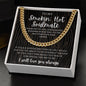 To My Stunning Smokin' Hot Soulmate | Wood KING | Cuban Link Chain