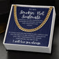To My Stunning Smokin' Hot Soulmate | Dk Blue King | Cuban Link Chain