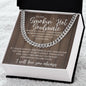 To My Stunning Smokin' Hot Soulmate | Wooden Panel King | Cuban Link Chain
