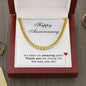 Happy Anniversary | It's Been Amazing | Cuban Link Chain