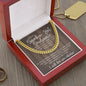 To My Stunning Smokin' Hot Soulmate | Wooden Panel King | Cuban Link Chain
