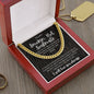 To My Stunning Smokin' Hot Soulmate | Wood KING | Cuban Link Chain