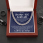 To My Stunning Smokin' Hot Soulmate | Dk Blue King | Cuban Link Chain