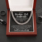 To My Stunning Smokin' Hot Soulmate | Wood KING | Cuban Link Chain