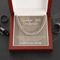 To My Stunning Smokin' Hot Soulmate | Soft Wood King | Cuban Link Chain
