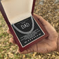 To My Dad | Your Guiding Hand | Cuban Link Chain