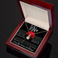 To My Beautiful Wife | The Best Rose | Alluring Beauty Necklace
