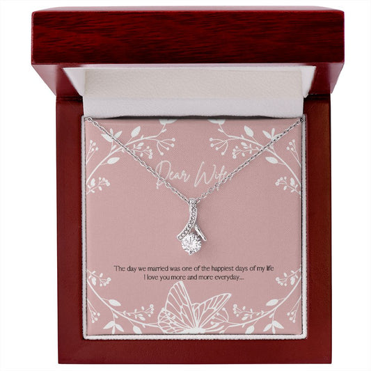 Dear Wife | The Day We Married | Alluring Beauty Necklace